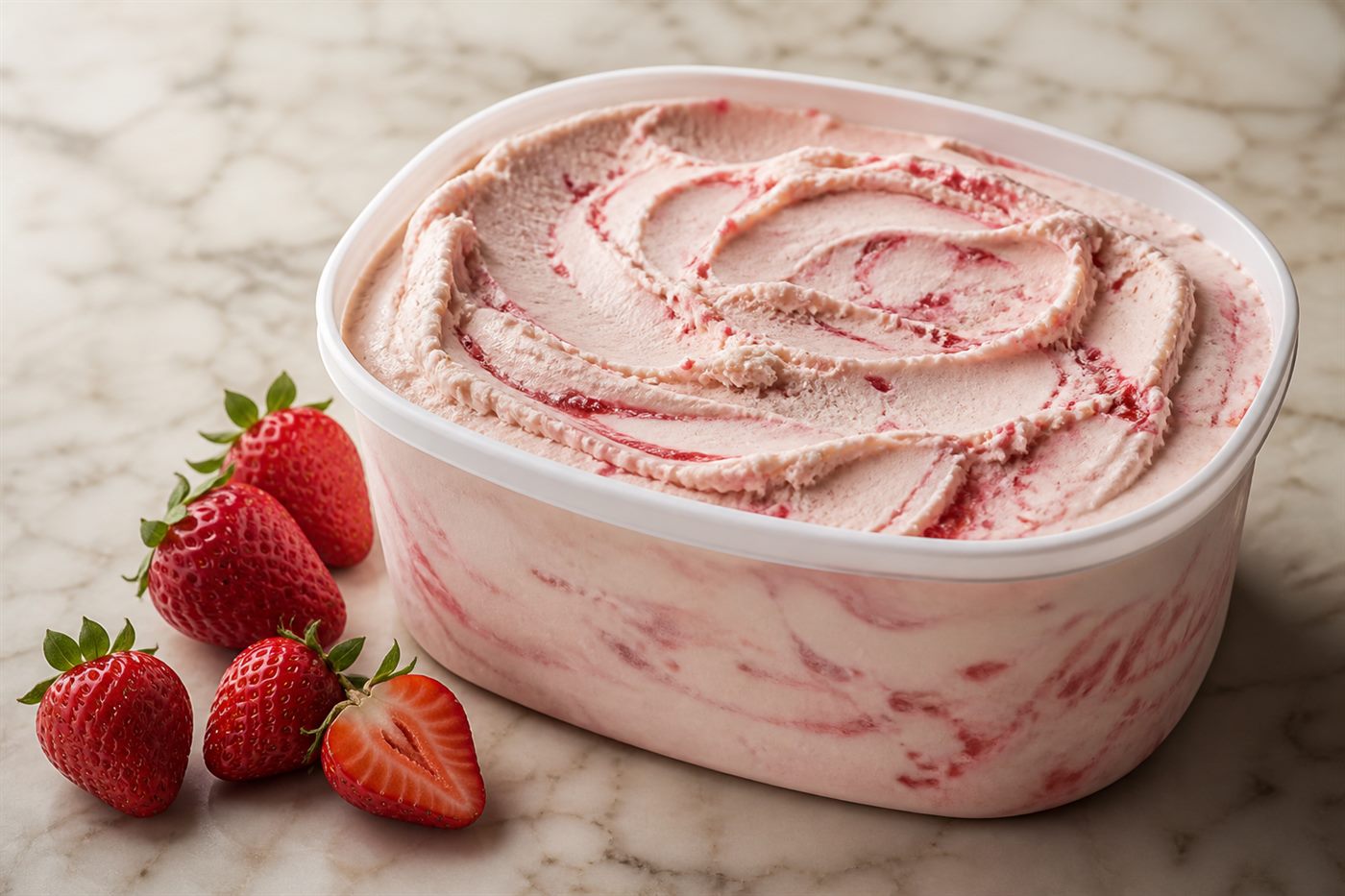 Strawberry Dairy Ice Cream 2L