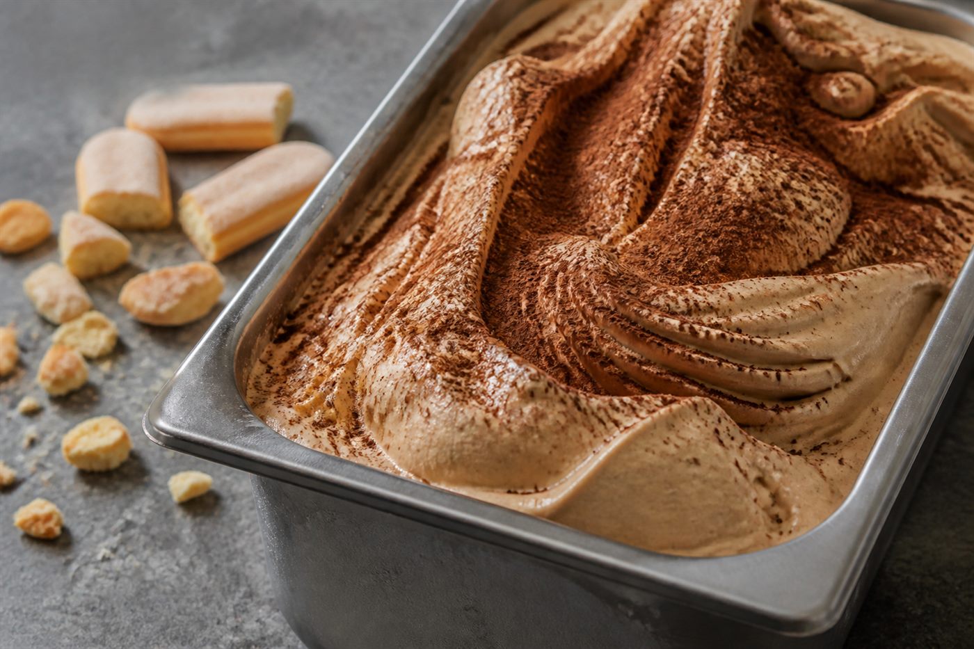 Tiramisu Gelato Pan 5L